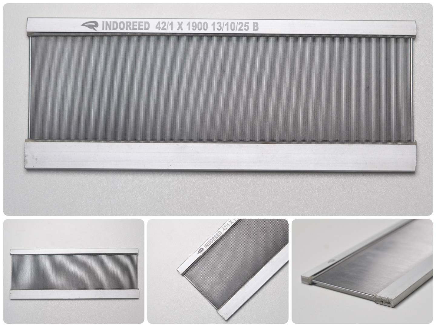 FLAT REED FOR RAPIER LOOM