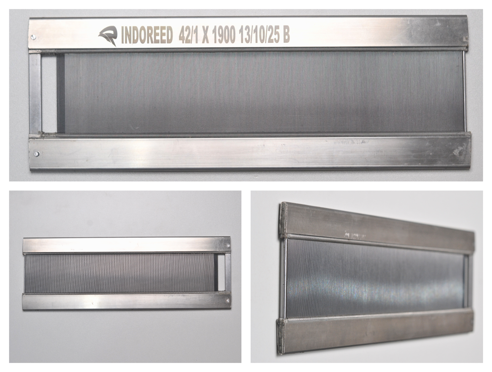 FLAT REED FOR WATER JET LOOM